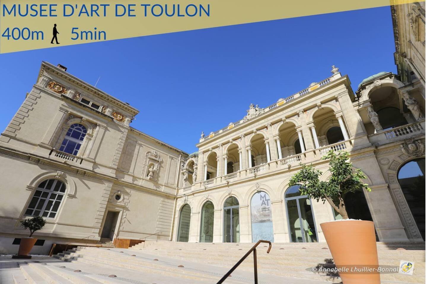 #3 Toulon Centre, Balcon, Lumineux, Stationnement Facile, Tout Confort Exterior photo